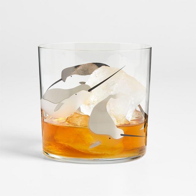 Narwhal Double Old-Fashioned Glass