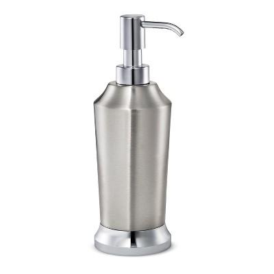 Solid Soap Pump Split Finish Silver - Threshold™