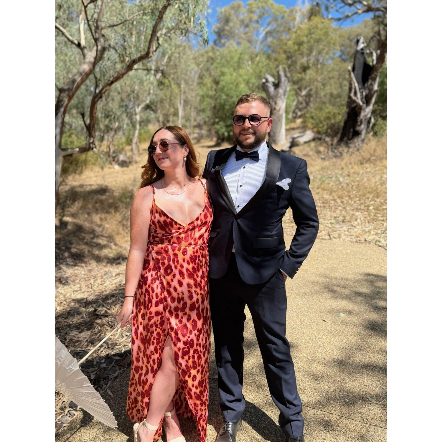 At a wedding down under