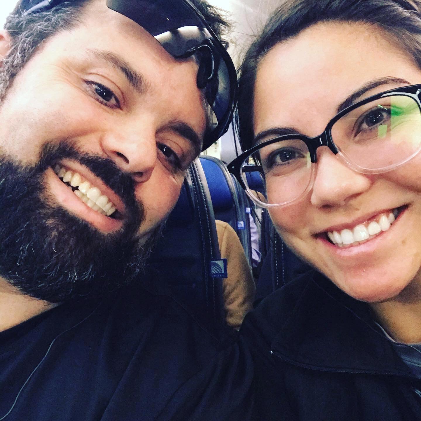 First trip out of the country together