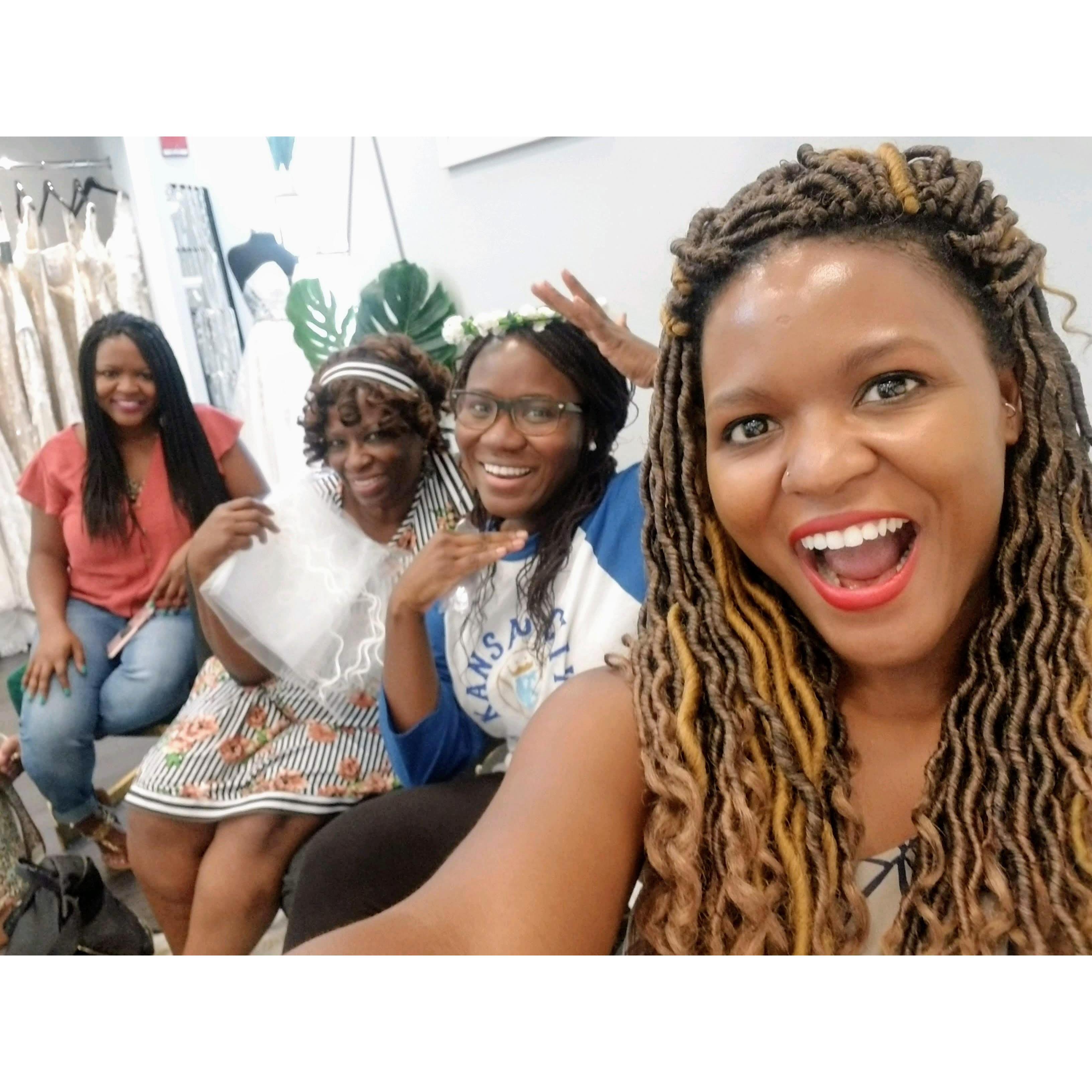 First-round dressing shopping: One and Only in Orlando