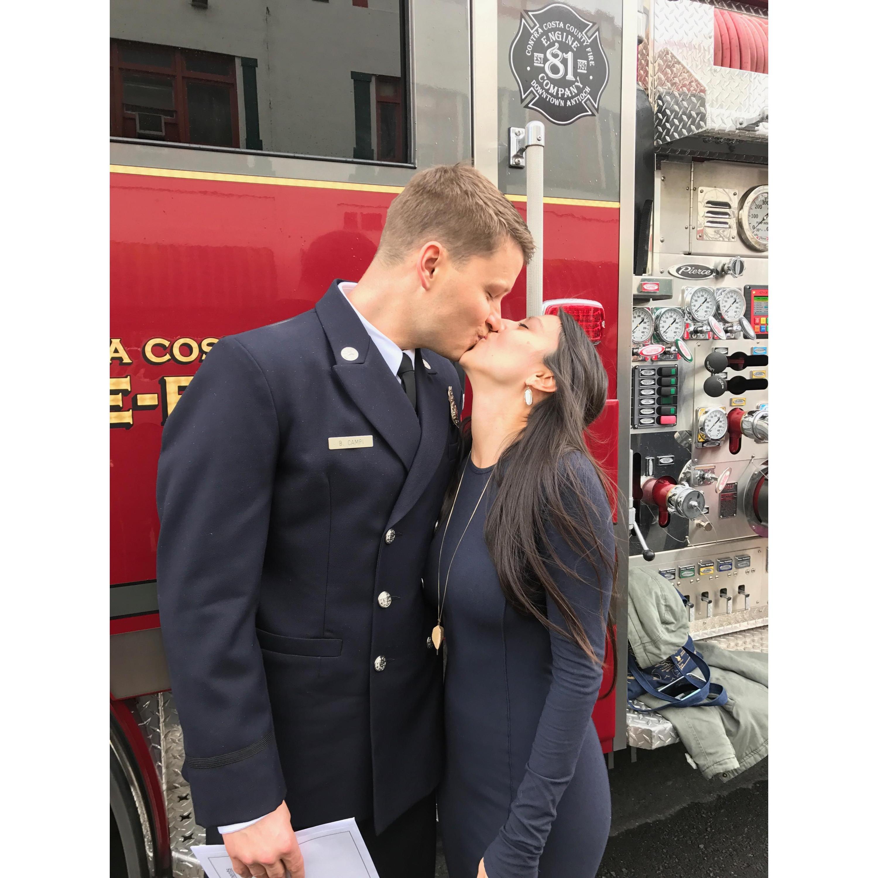So proud of him!