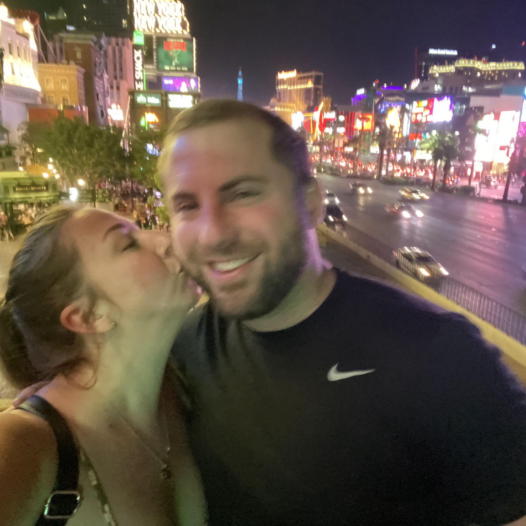 Kyle's first time in Las Vegas!
