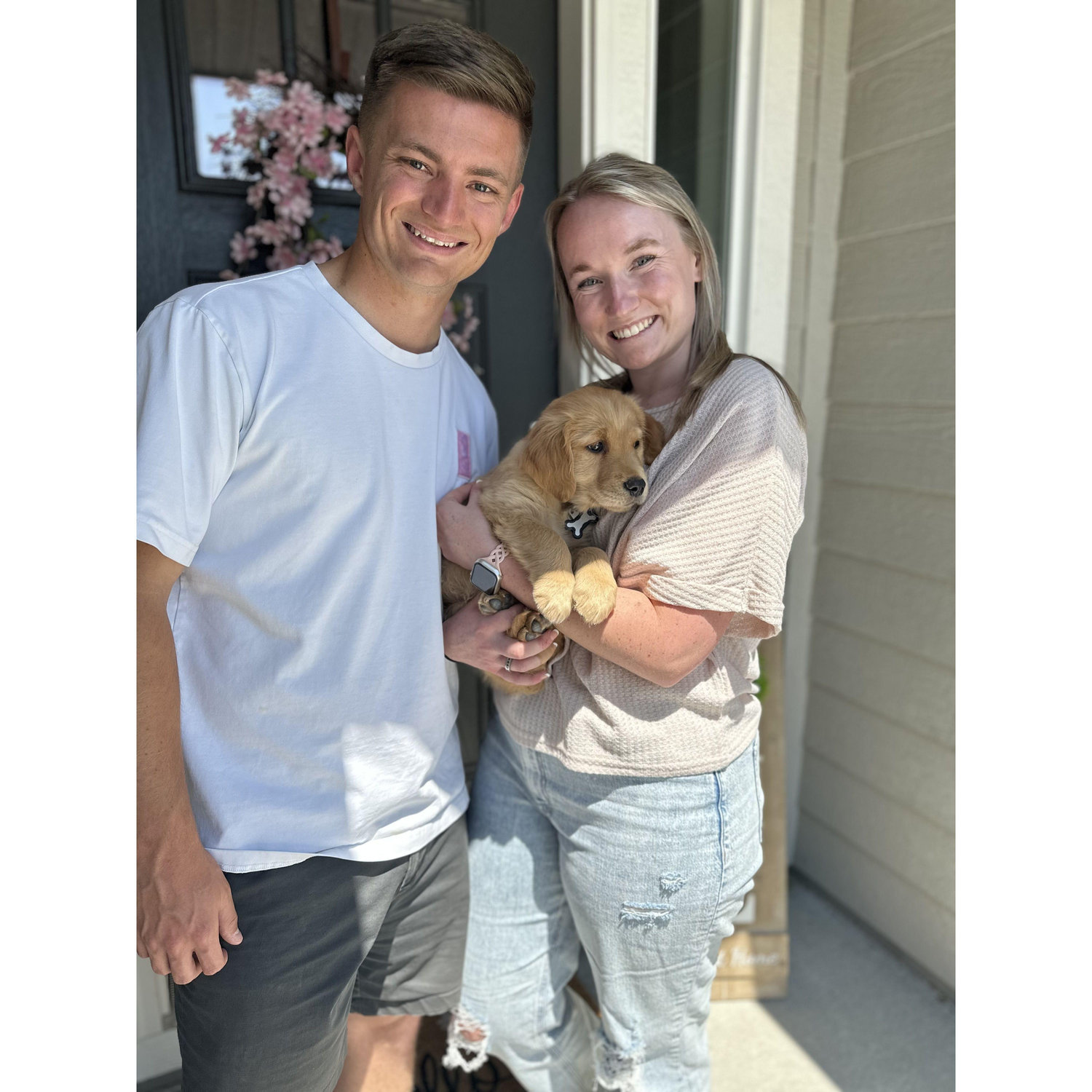 Our first family picture with Ollie!!