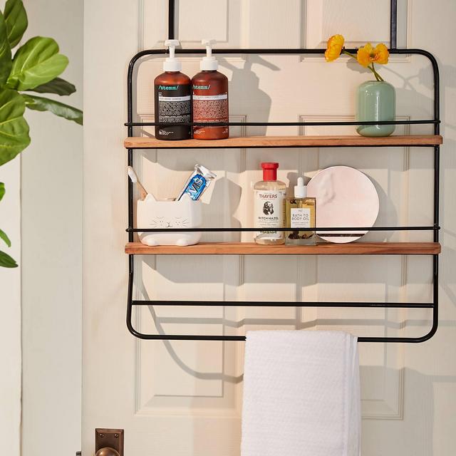 Over-The Door Tiered Storage Rack