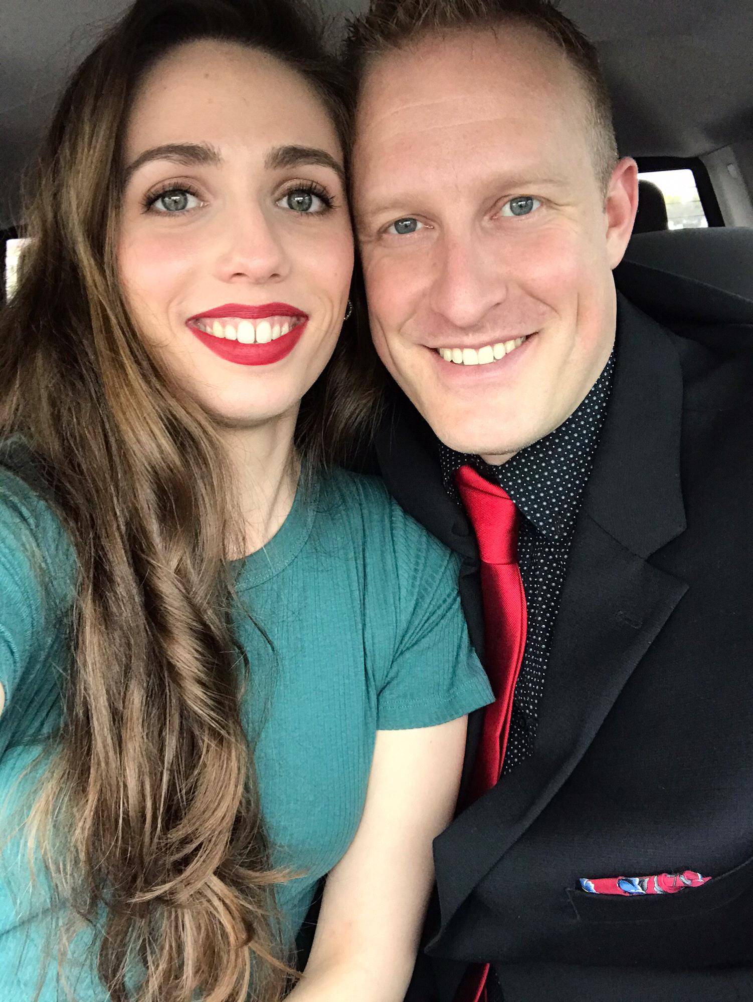 One of Kevin's favorite photos of us!