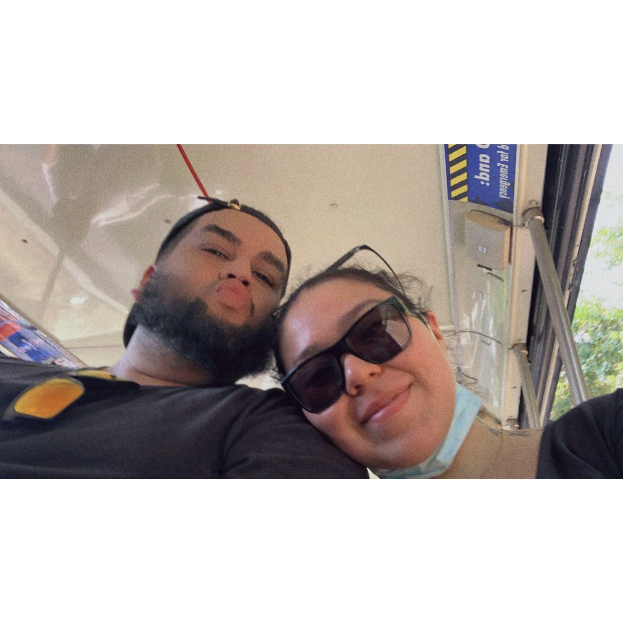First time together at Universal Studios 🎥