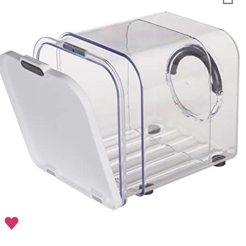 Prepworks by Progressive Bread ProKeeper, PKS-800 Adjustable Air Vented Bread Storage Container, Expandable Bread Holder