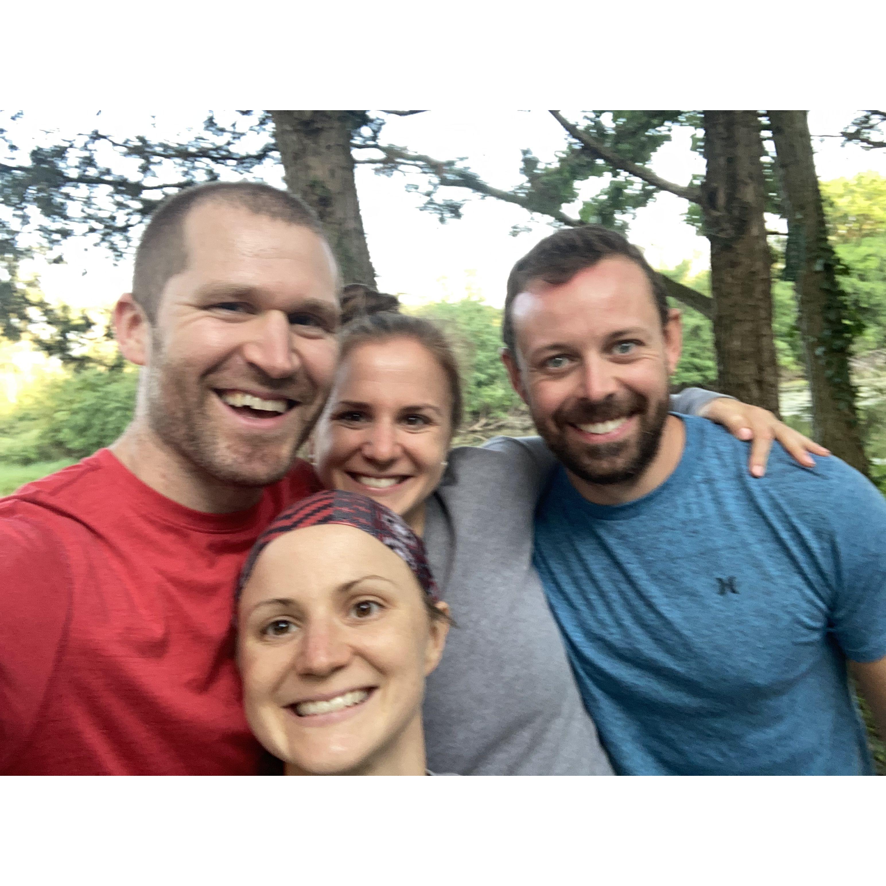 Chris meeting Paige & Eric for the first time!