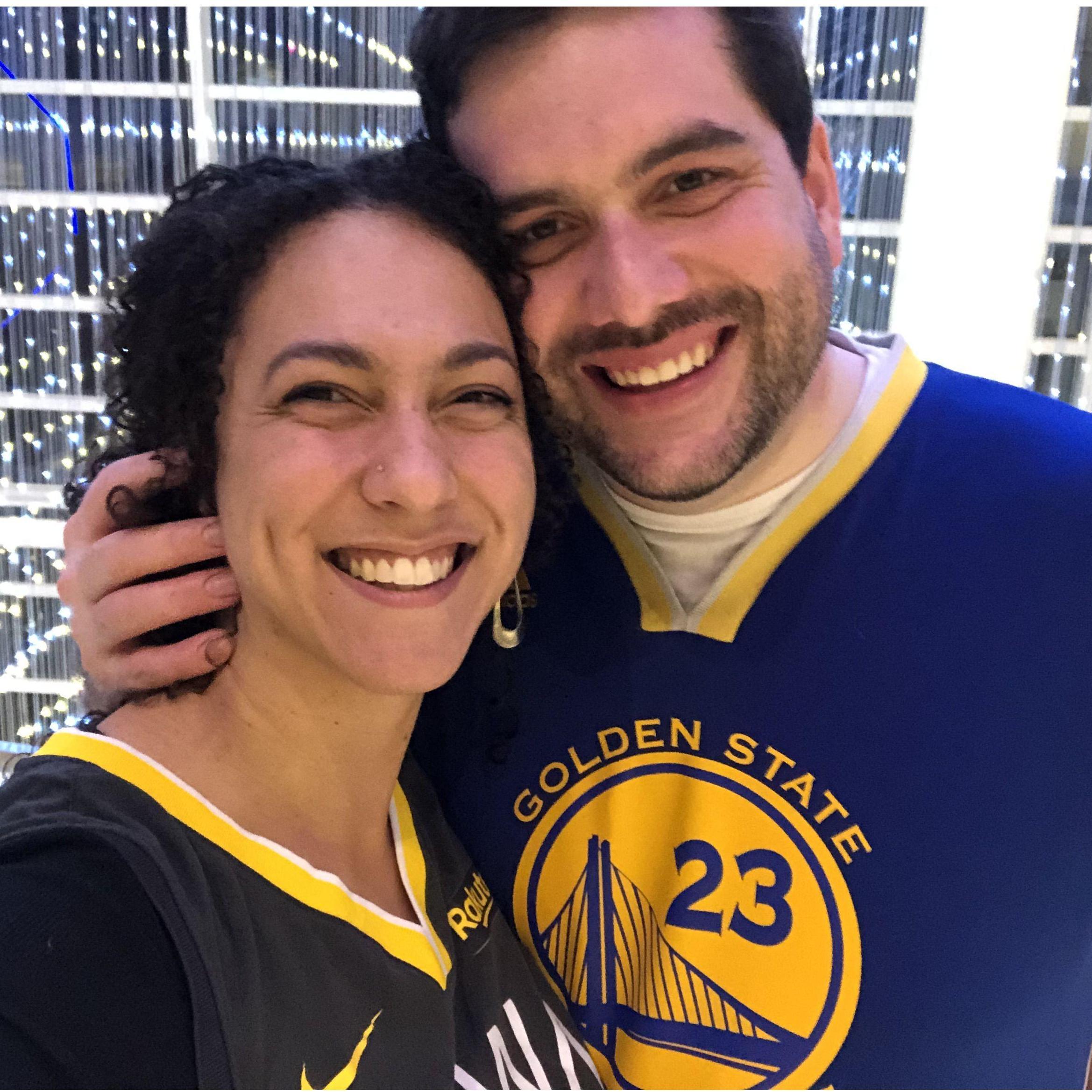 Celebrating Steve's Birthday at the Warriors Game- Chase Center Feb. 4th 2023