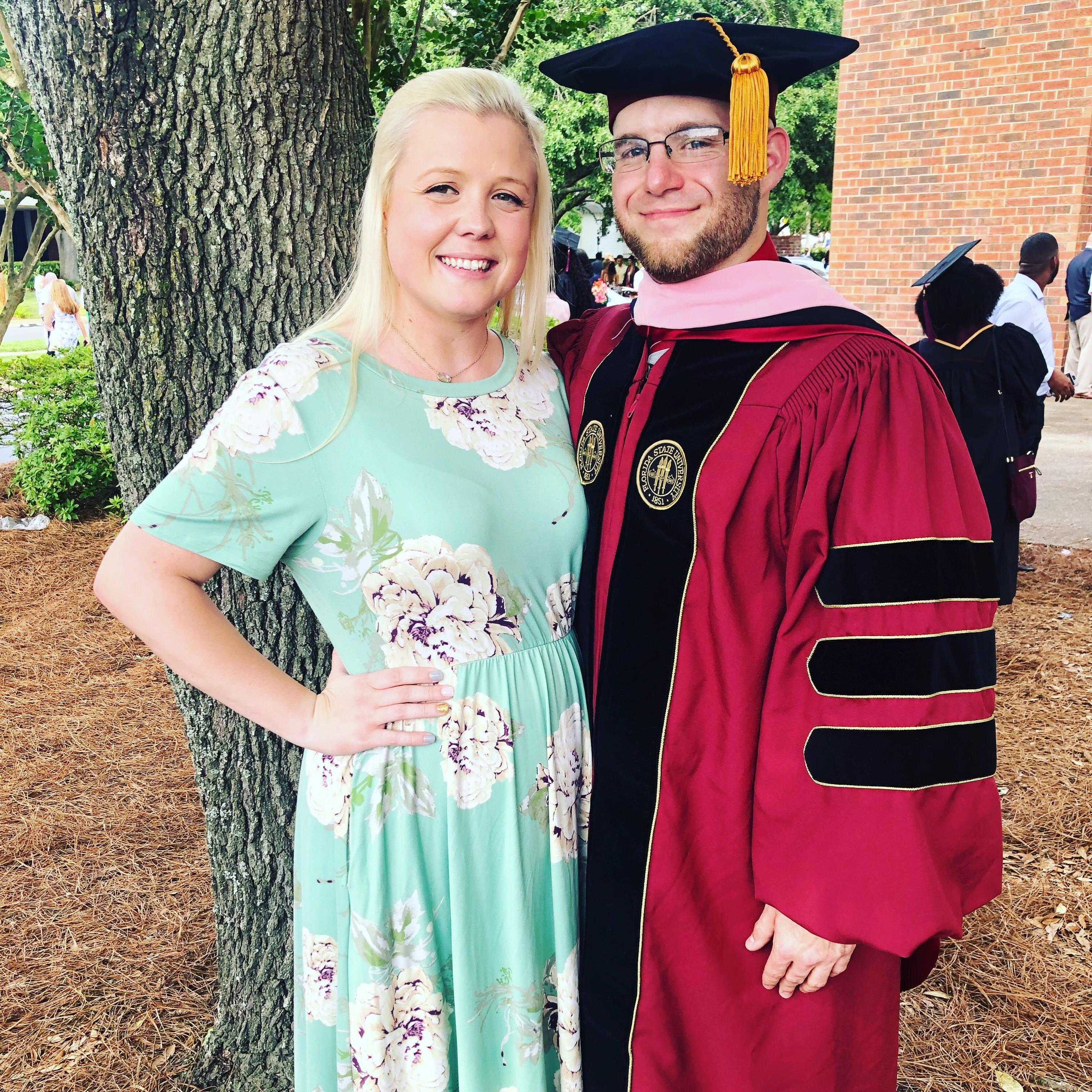 The day that Ian became Dr. McCollum!