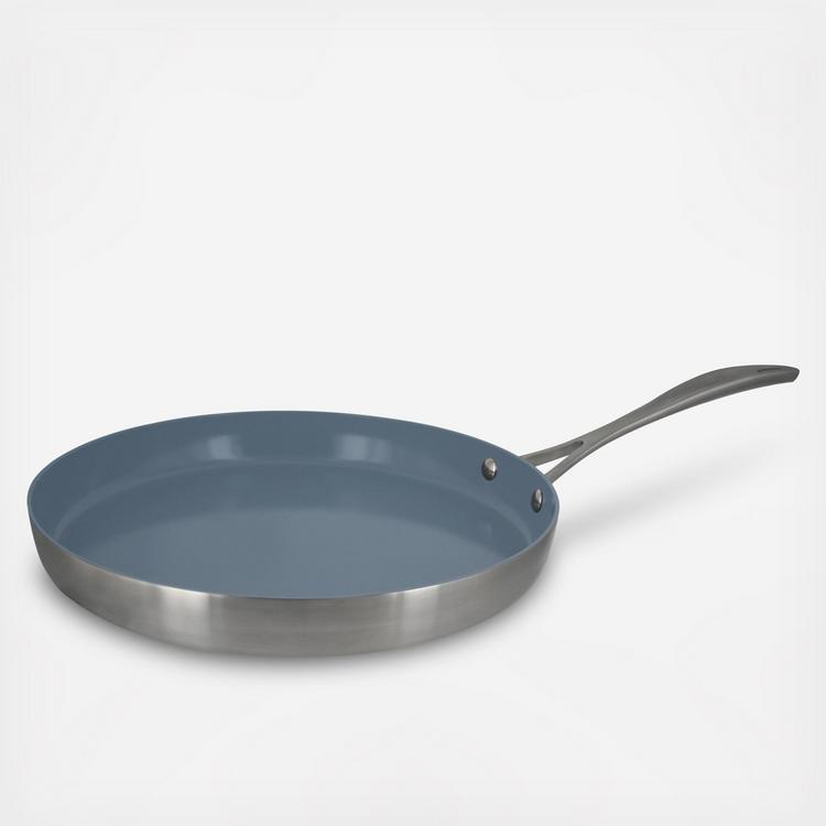 Zwilling J.A. Henckels Spirit 3-ply Stainless Steel Ceramic Nonstick Fry Pan, 14