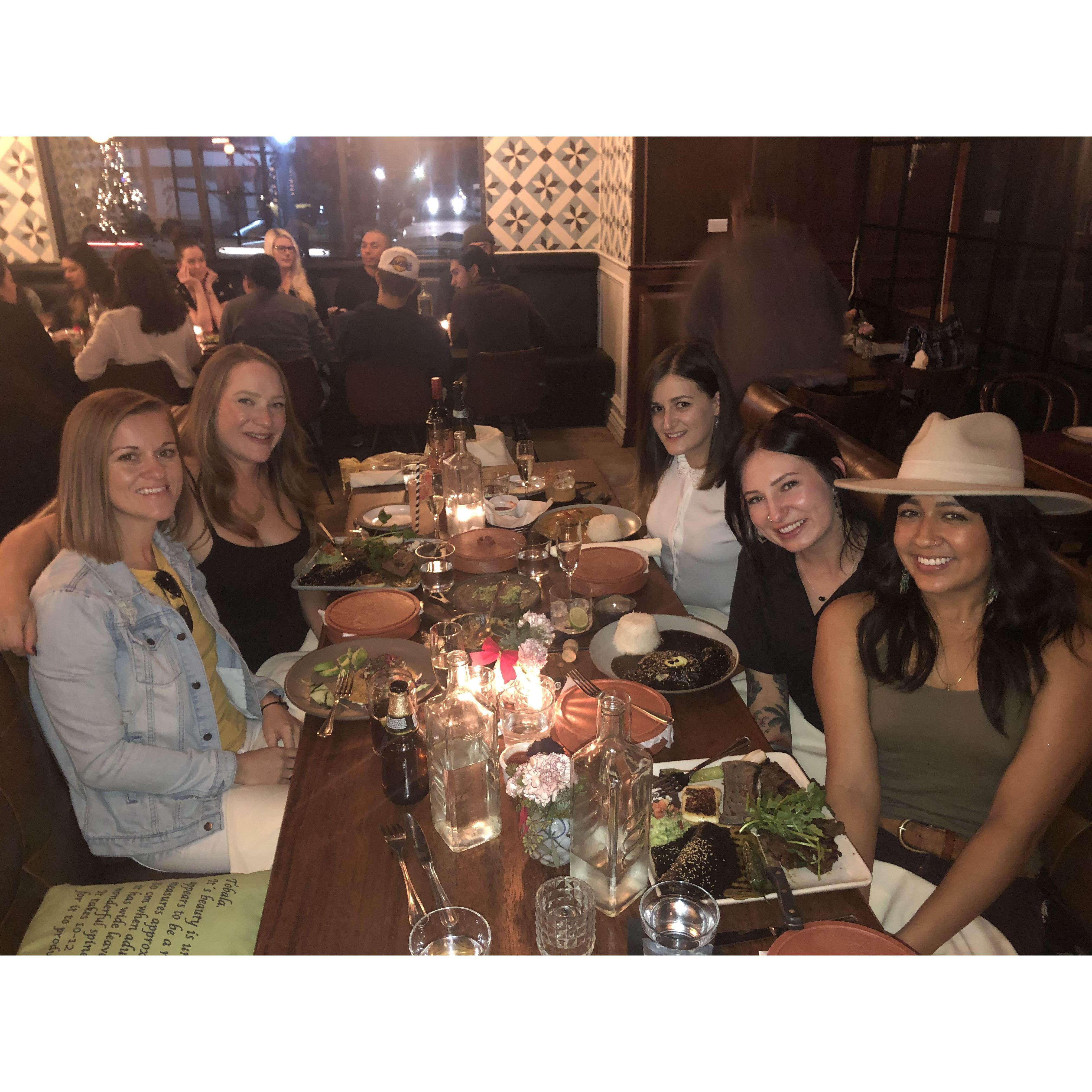 Celebrating with some of our favorite ladies!