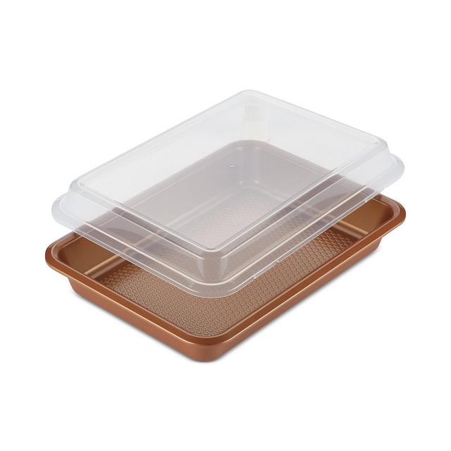 Ayesha Curry Home Collection Rectangular Cake Pan & Lid