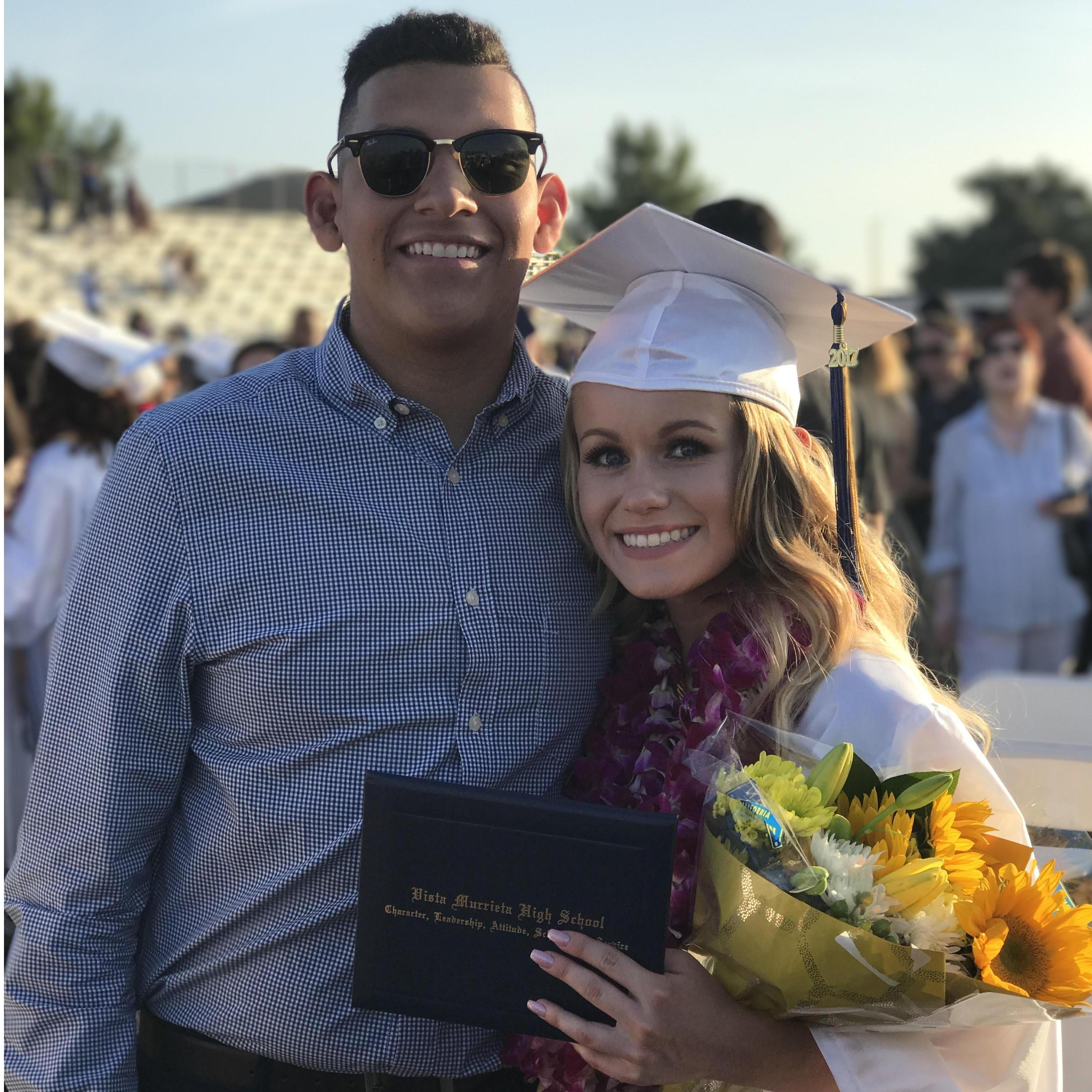 Kait's high school graduation 2017