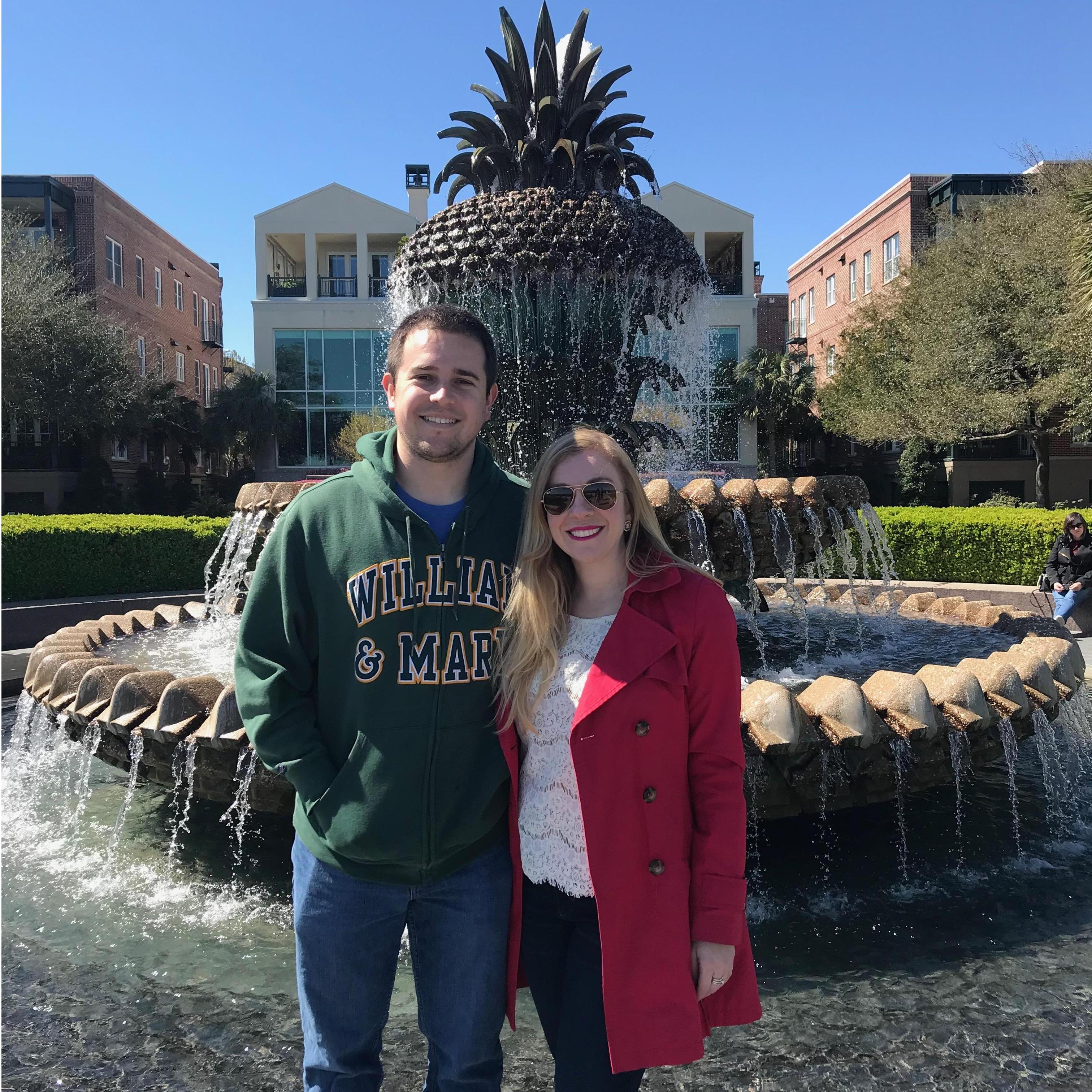 Our first trip as a couple to Charleston SC.