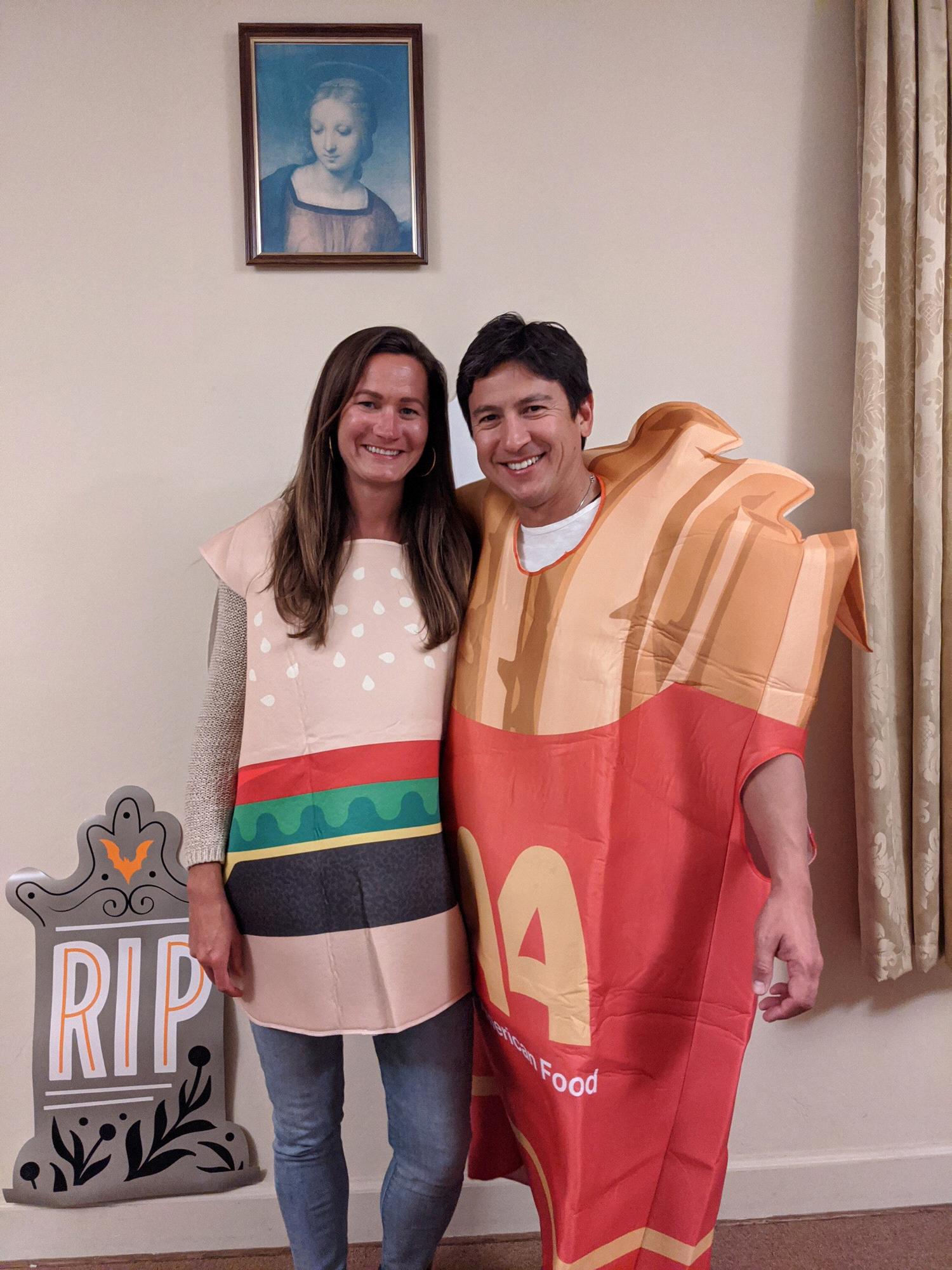 One of our favorite foods is Cheeseburger & Fries! Halloween 2020