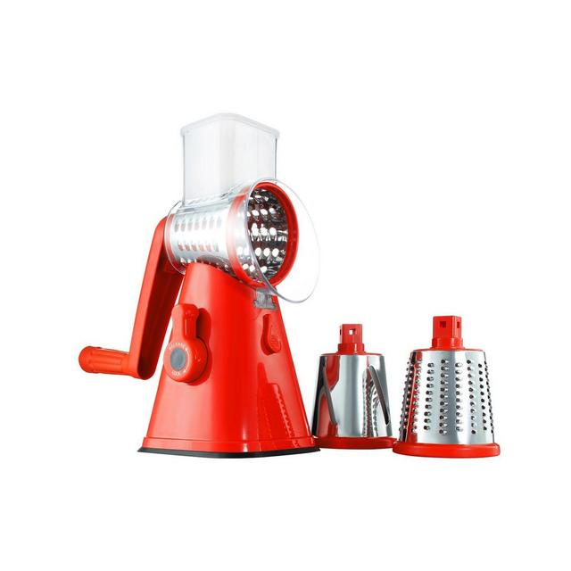 NutriSlicer 3-in-1 Spinning/Rotating Mandoline and Countertop Food Slicer and Grater