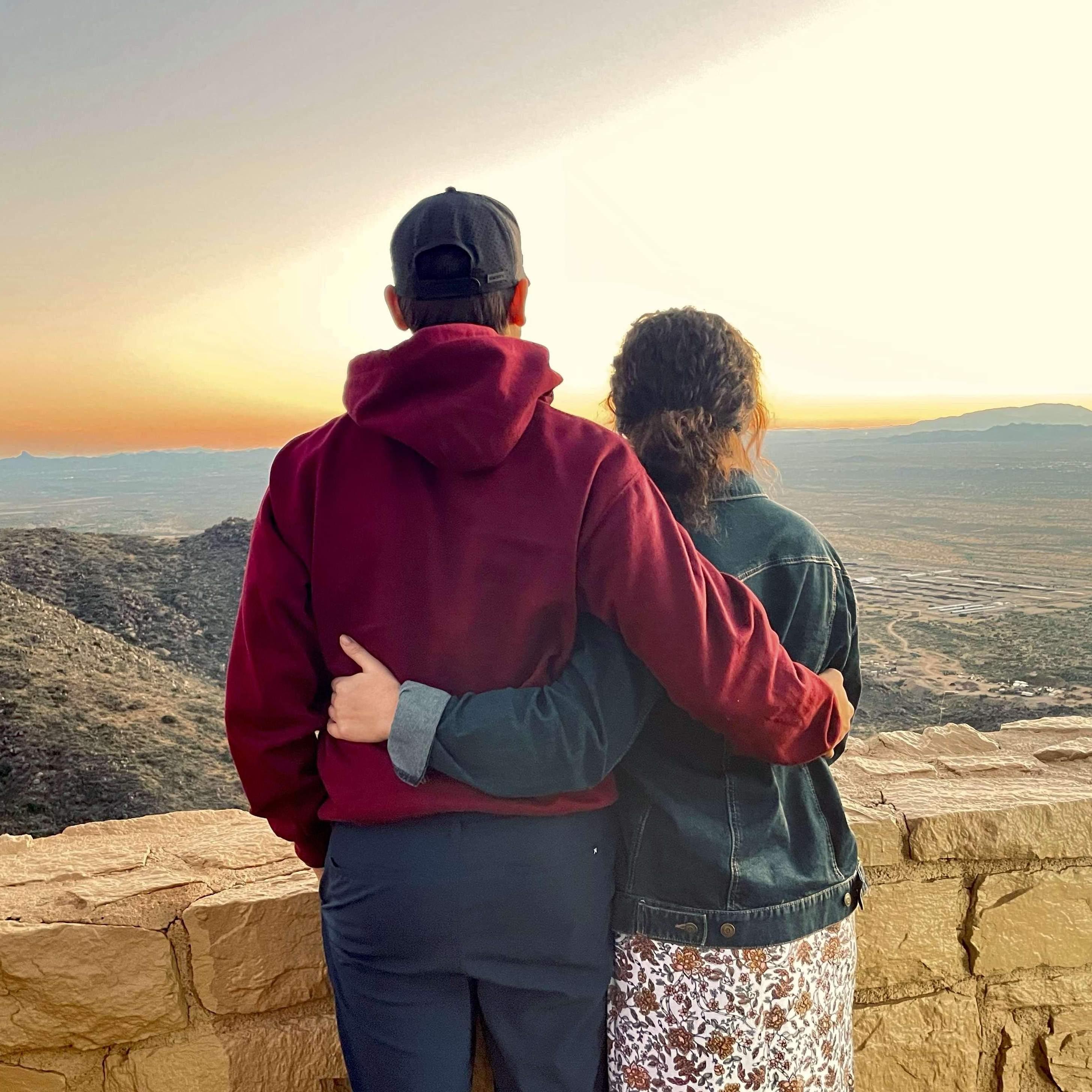 I can't wait to see the world with you by my side