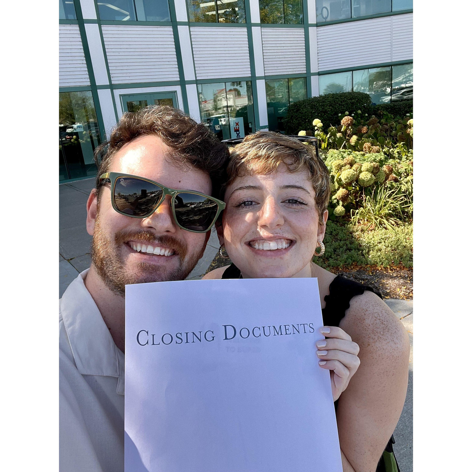 September 2024 - The day we closed on our house!