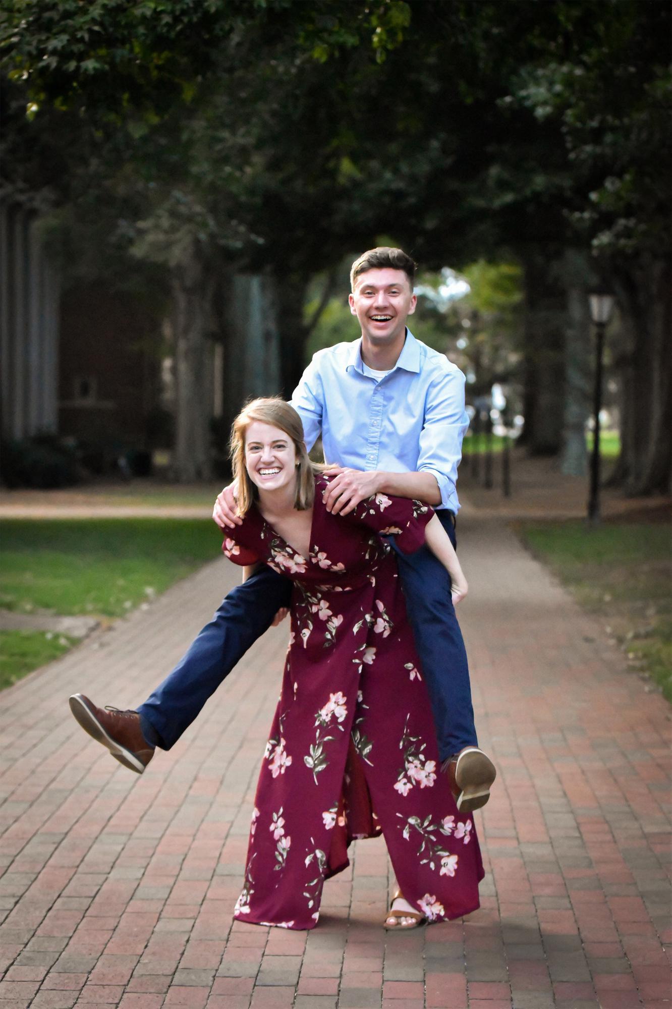 One of the more realistic photos of our relationship.
