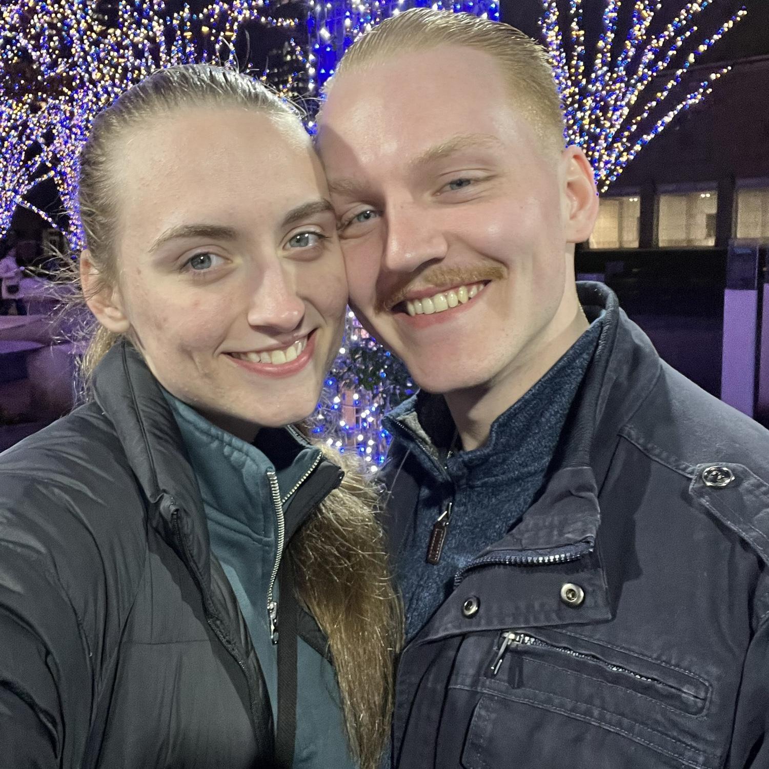Our first Christmas light viewing in Japan
