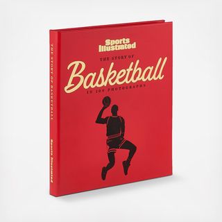 Sports Illustrated: The Story of Basketball in 100 Photographs Leather Bound Book