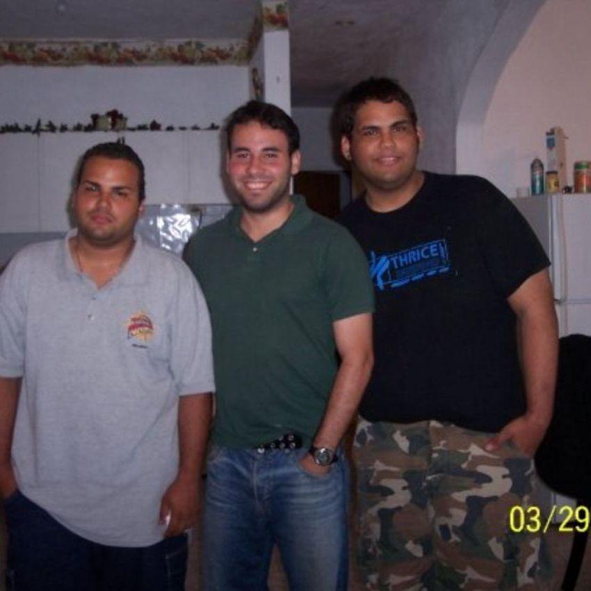 Antonio's brothers Saul, and Ramon (mother's side)