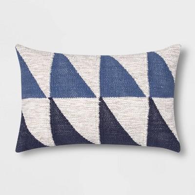 Color Blocked Geometric Lumbar Pillow - Project 62™