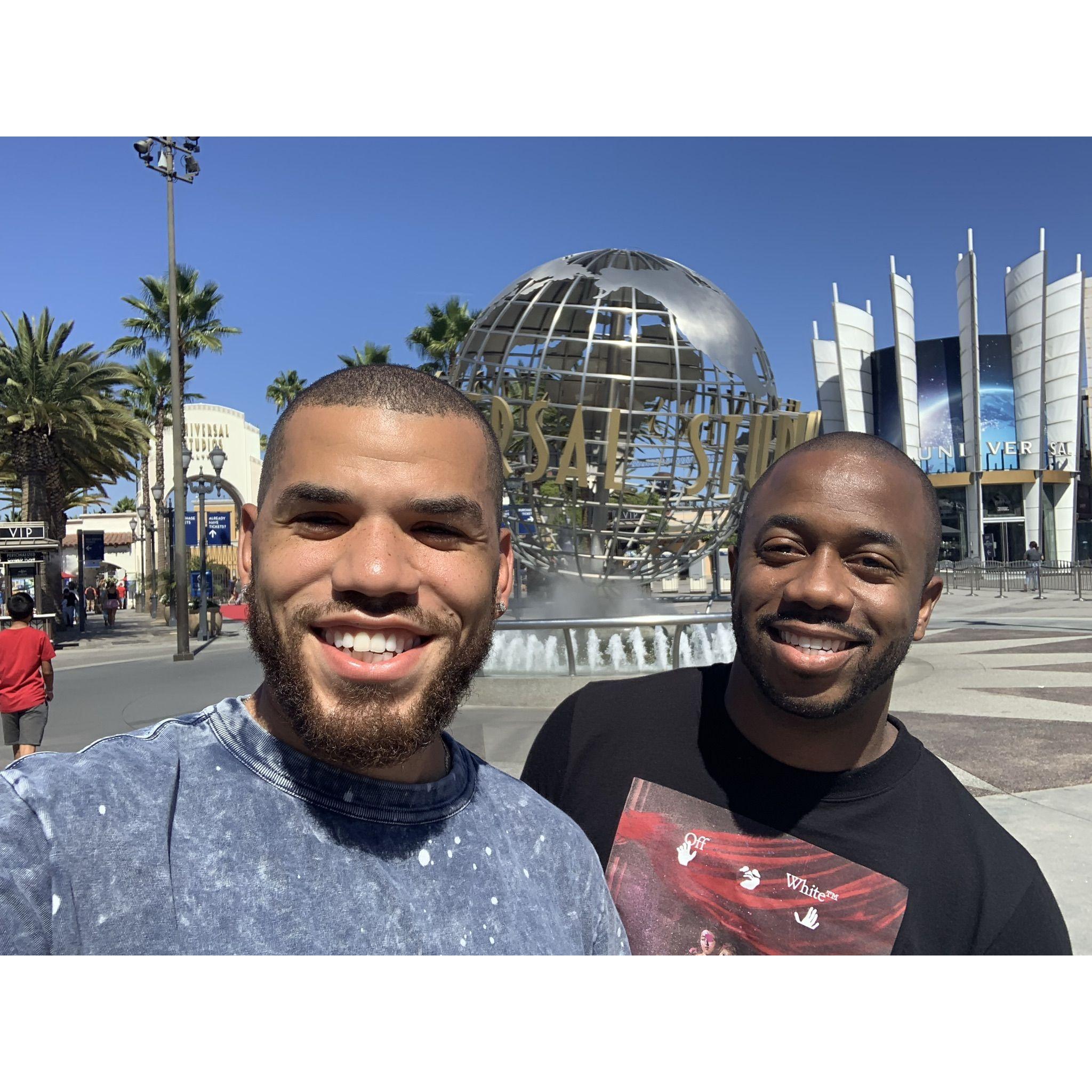 Impromptu trip to Universal Studios in LA (2021)