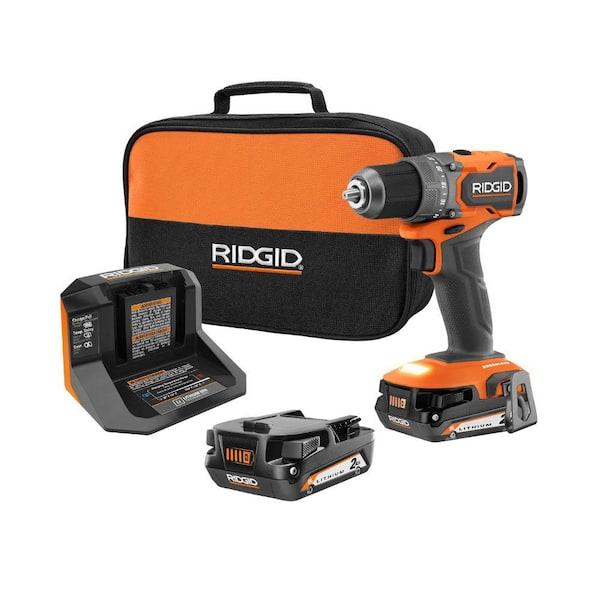 18V SubCompact Brushless Cordless 1/2 in. Drill/Driver Kit with (2) 2.0 Ah Batteries, Charger, and Tool Bag