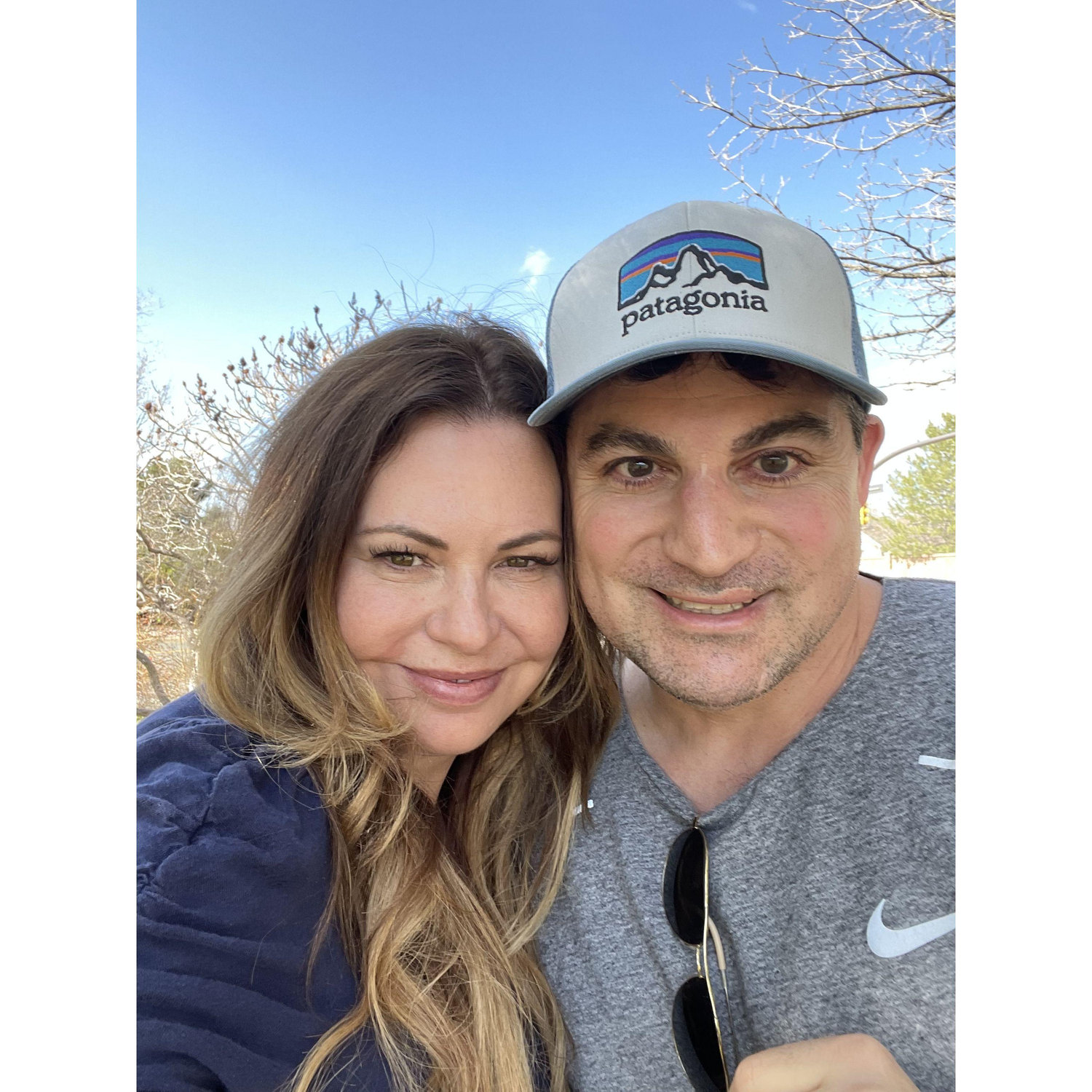 Our very first picture — and the start of everything.