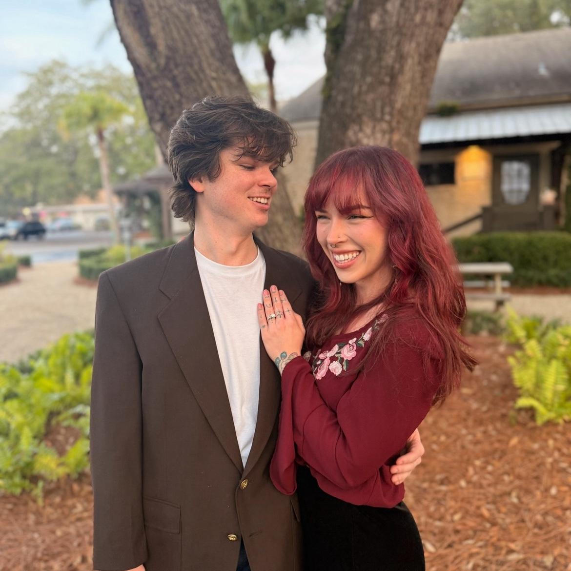Engaged to my very best friend and the best boy I could ever hope to do life with :)🩷