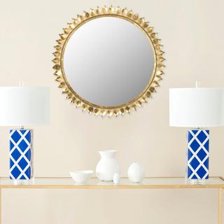 Circular Leaf Mirror