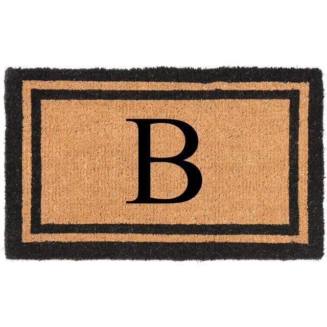 Babbie Your Own Monogrammed Welcome 36 in. x 22 in. Outdoor Door Mat