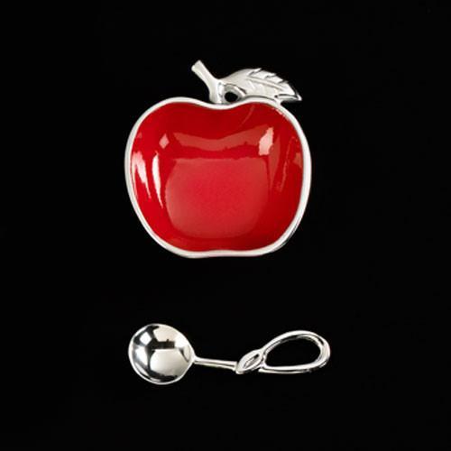 Red Delicious Apple Bowl for Honey