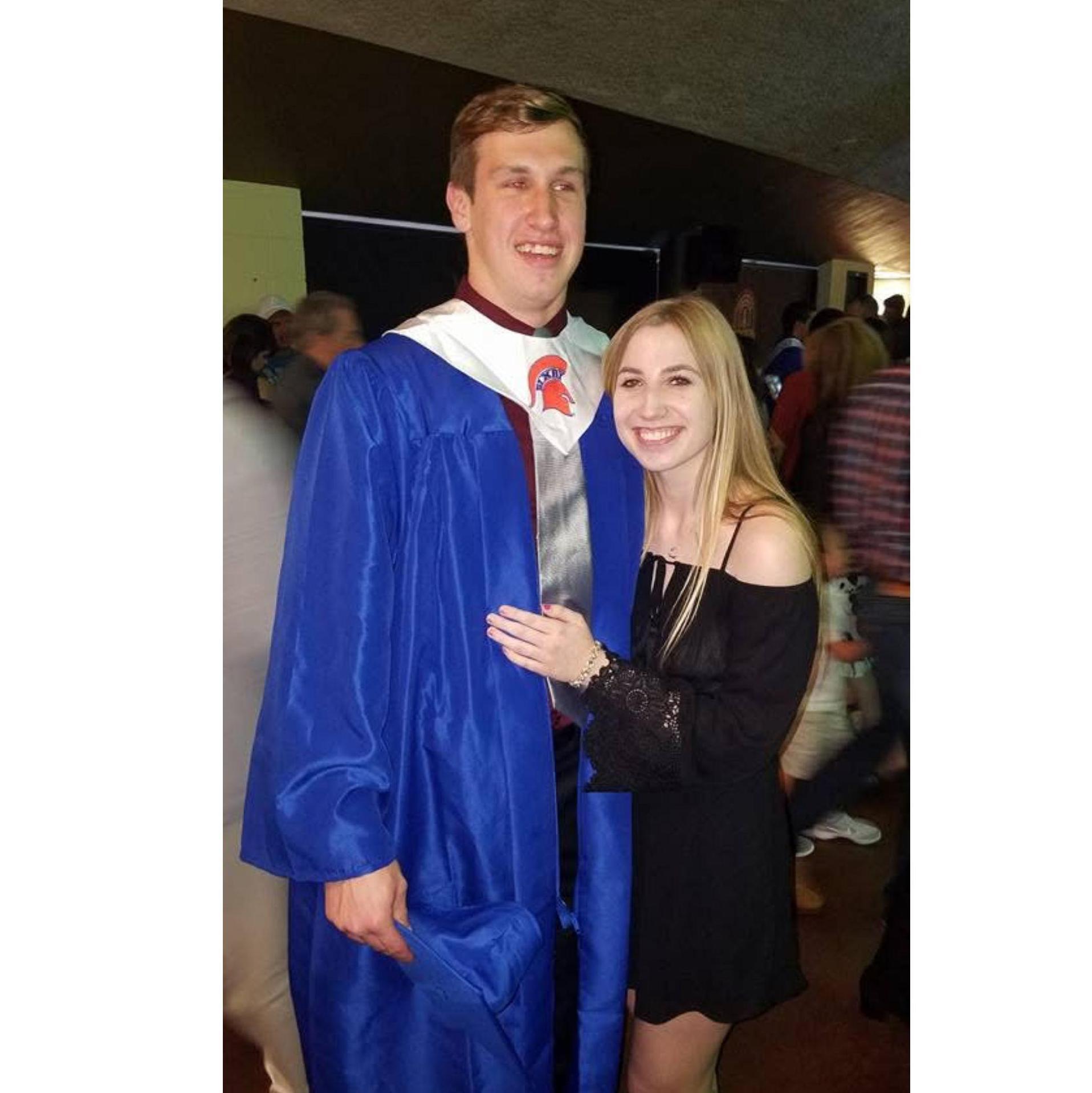 Rush's high school graduation in 2017!