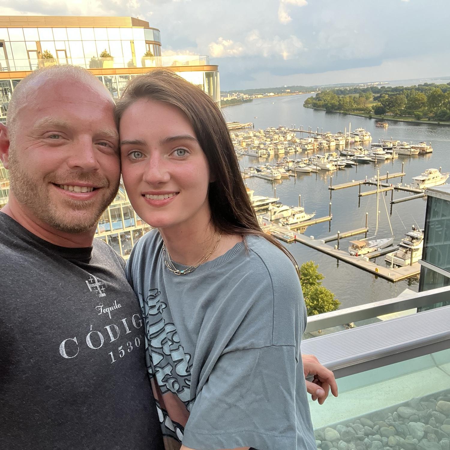 Our first date!
