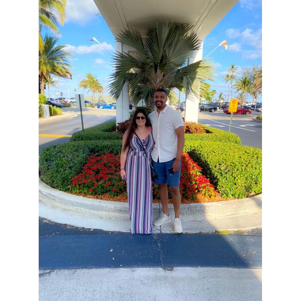 Dinner out in florida!