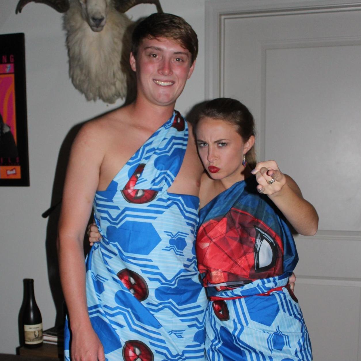 Toga party - Spiderman themed!