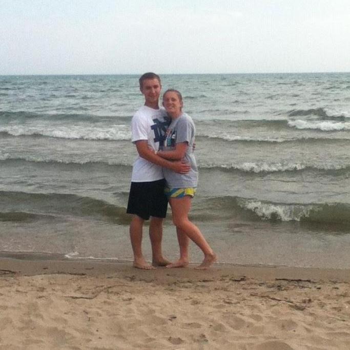 Lake Michigan during our Senior Mission Trip