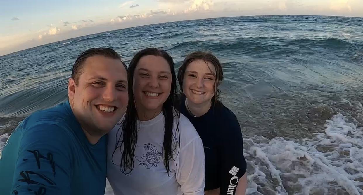 Florida trip together when Taylor discovered his love for the ocean