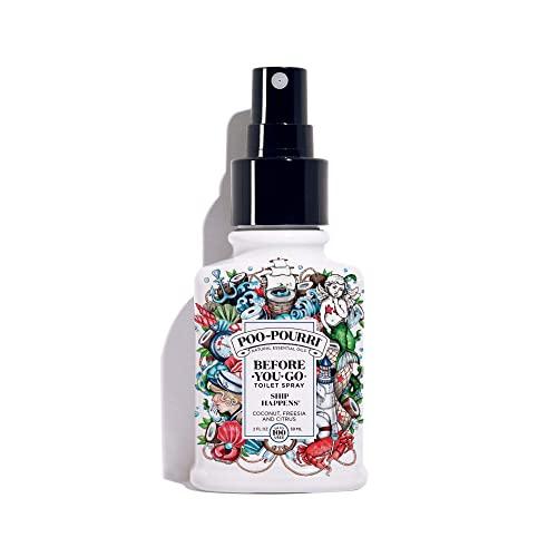 Poo-Pourri Before-You-go Toilet Spray, Ship Happens Scent, 2 Fl Oz