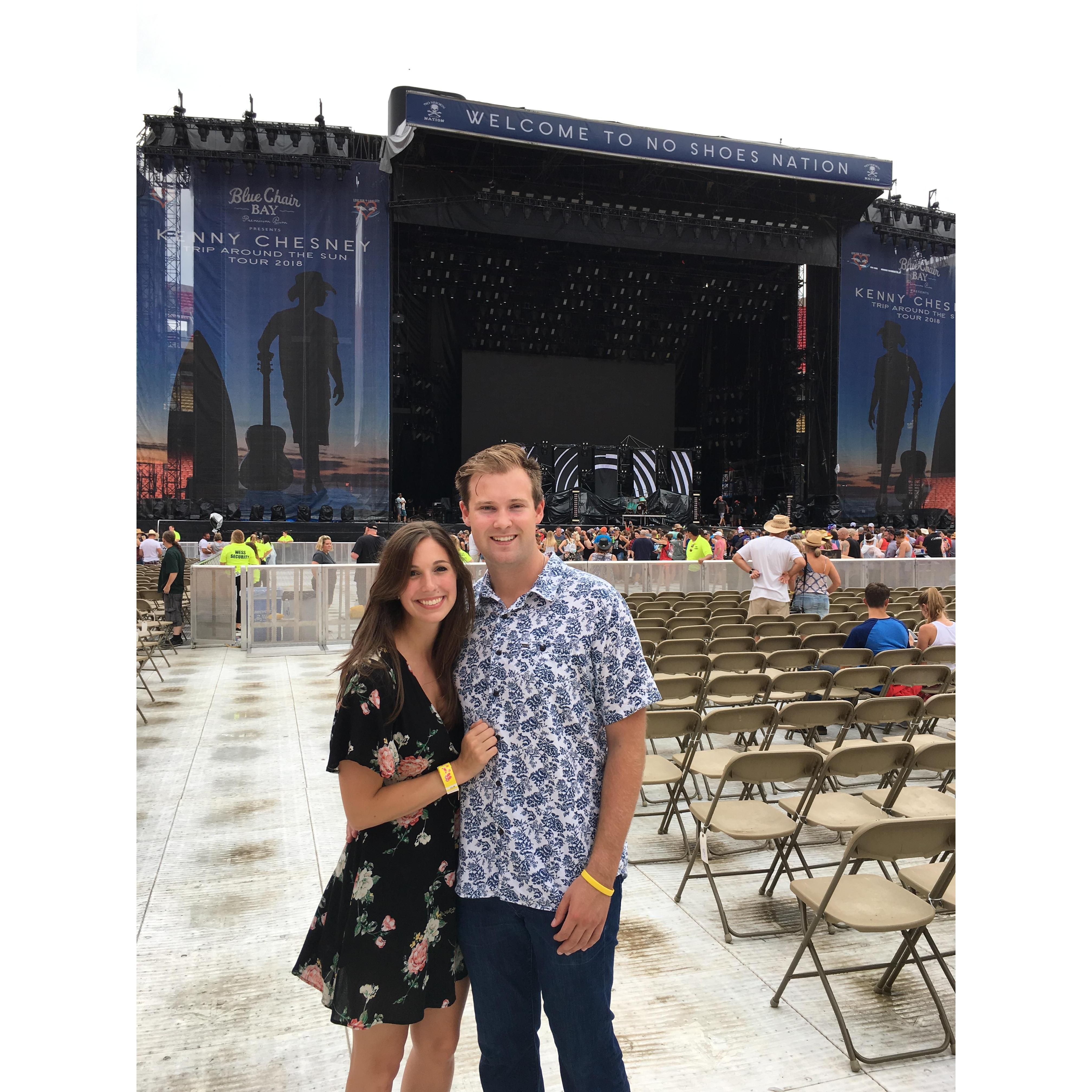 KC 2018 - Kenny Chestney, Thomas Rhett, Brandon Lay, and Old Dominion