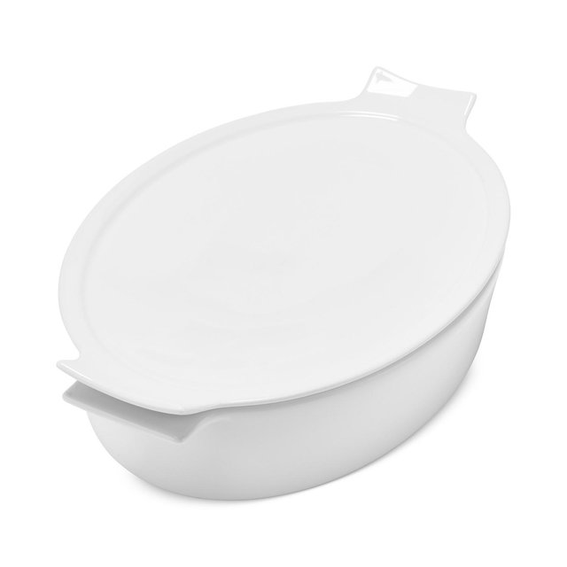 The Cellar James Ceramic Oval Baker With Lid, Macy's Exclusive