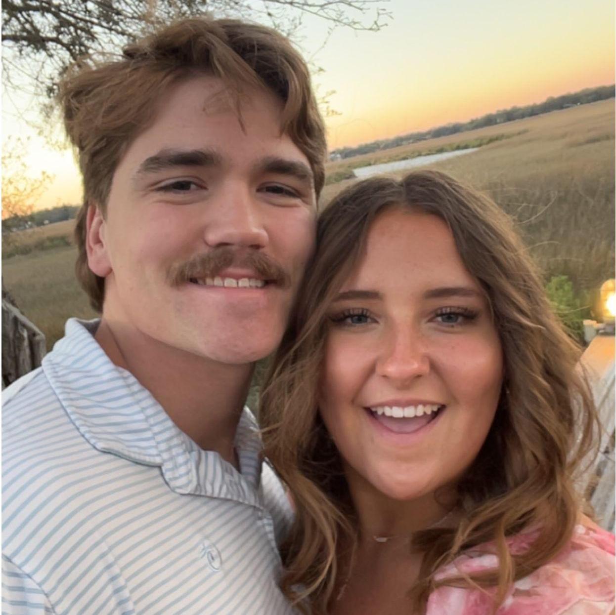 This was the first night of formal, we went to a marsh-side restaurant that had really good food and views!