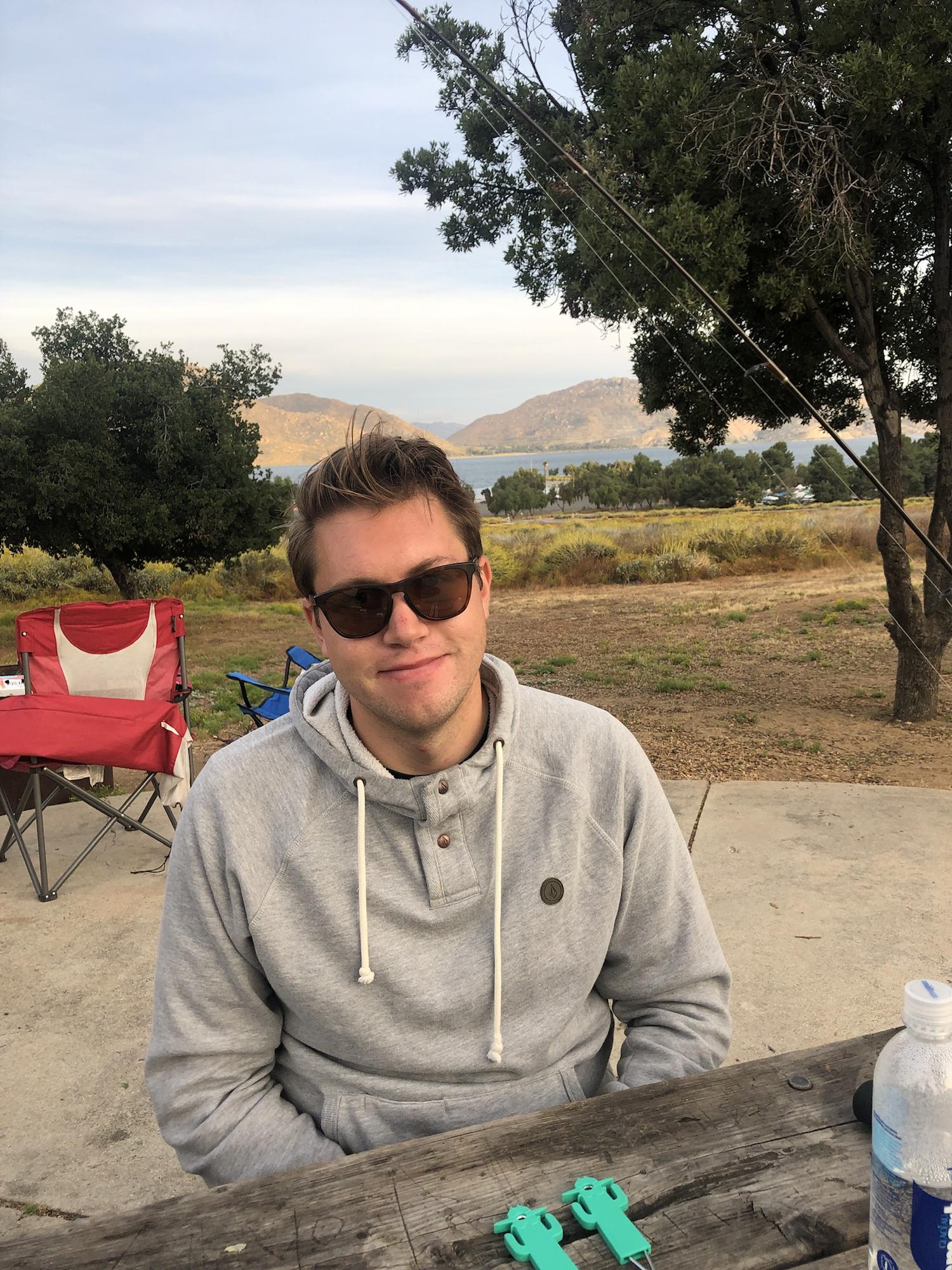 One of our many camping trips 🏕