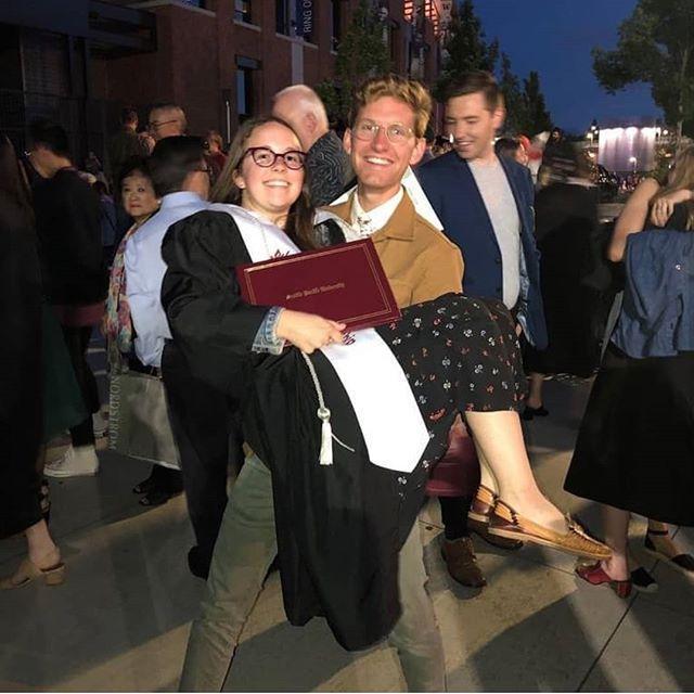 Emily's college graduation.