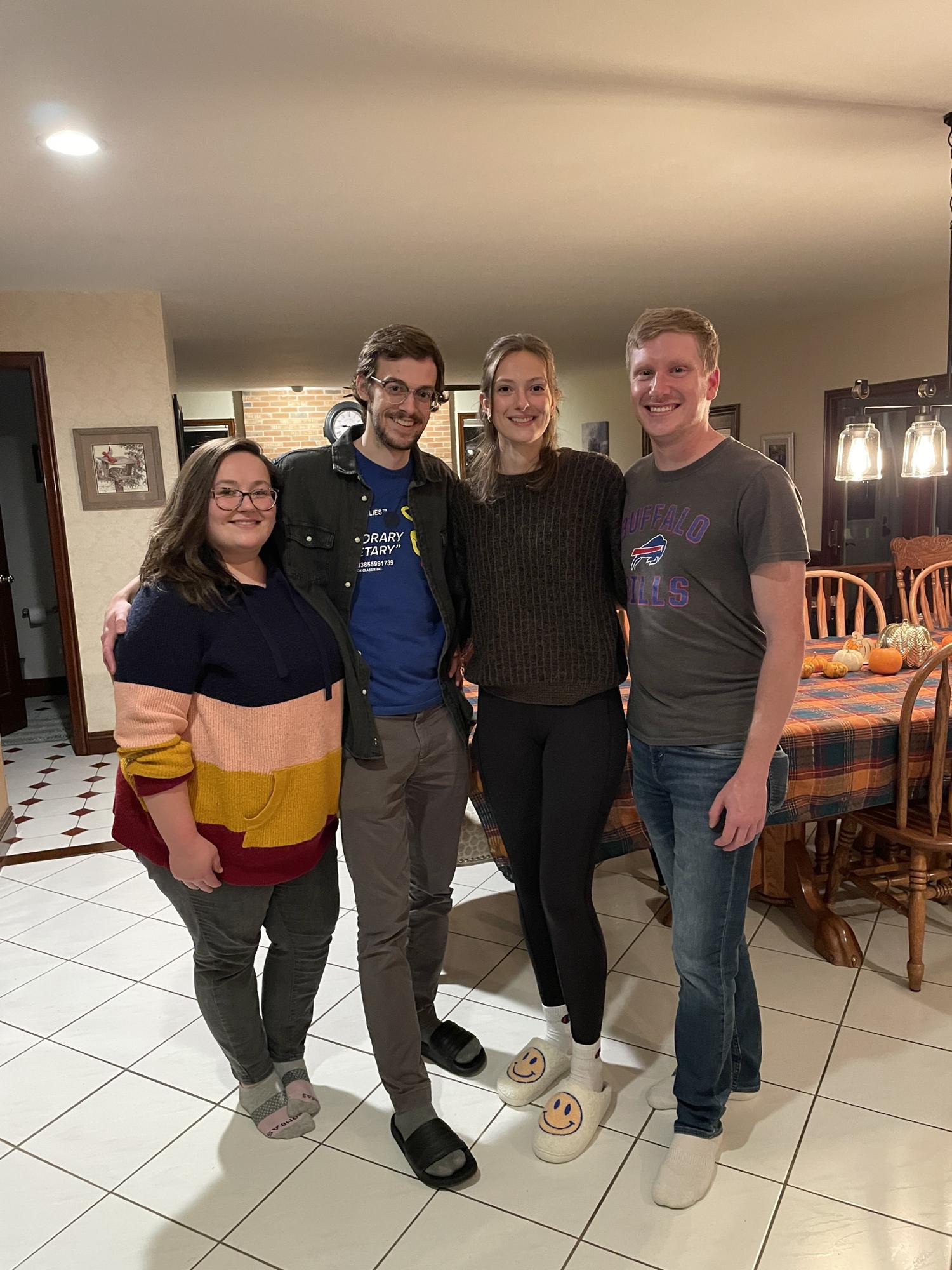 Thanksgiving with Collin and Josie