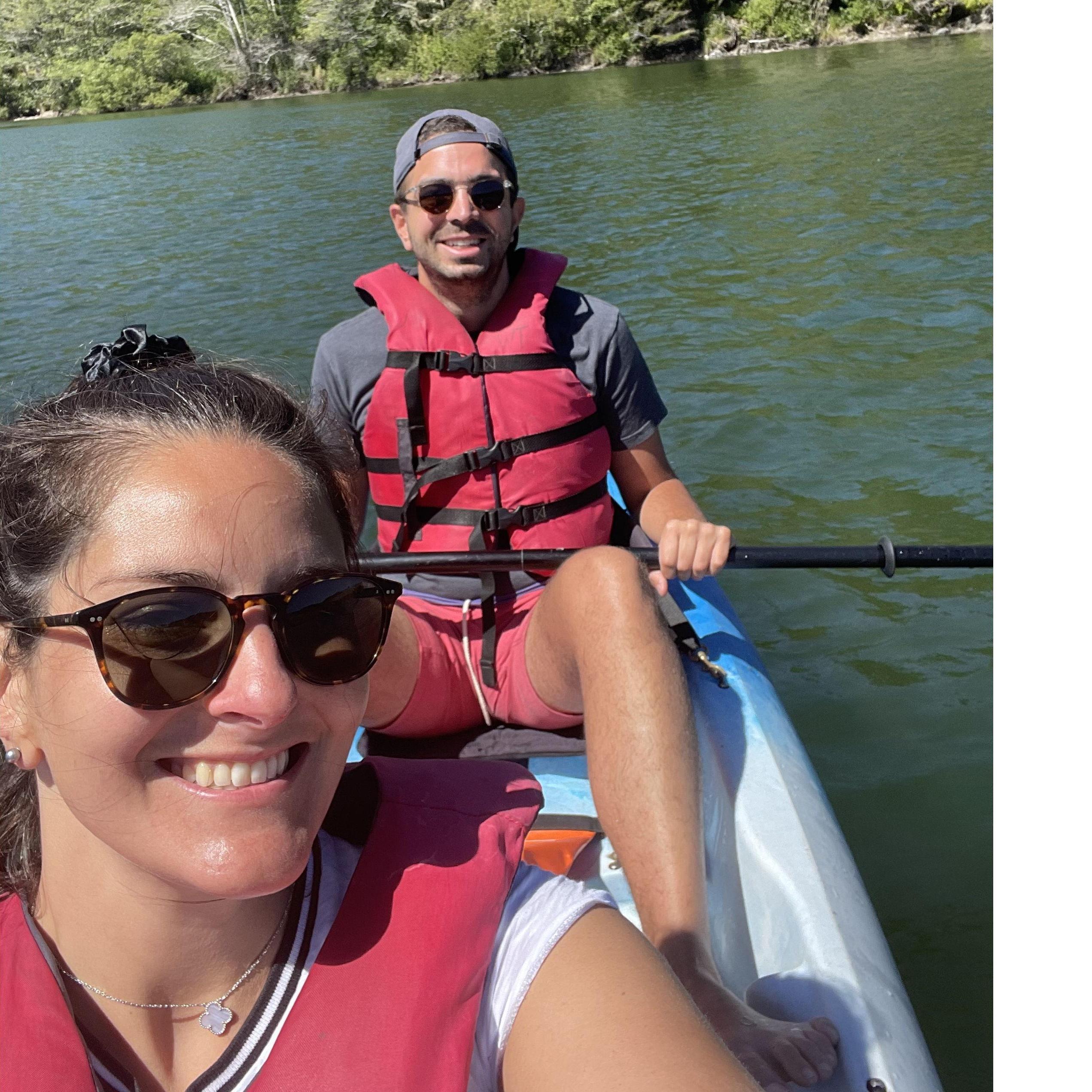 6/11/2022: Canoeing in Jenner, CA.